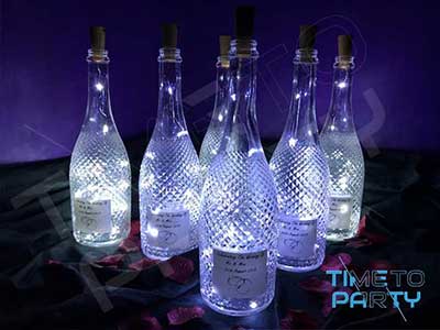 Crystal Bottle LED Lights